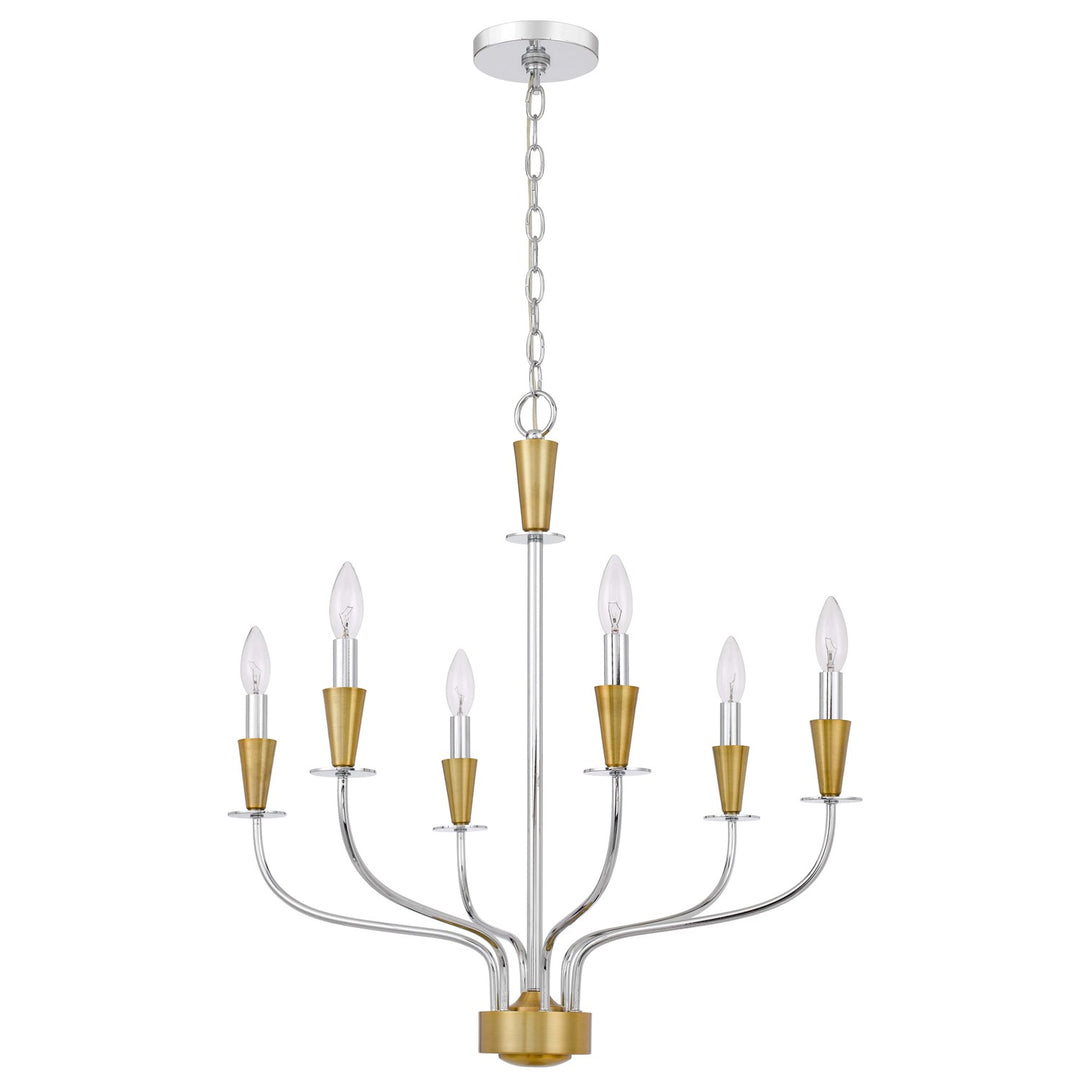 60W X 6  Metal Chandelier