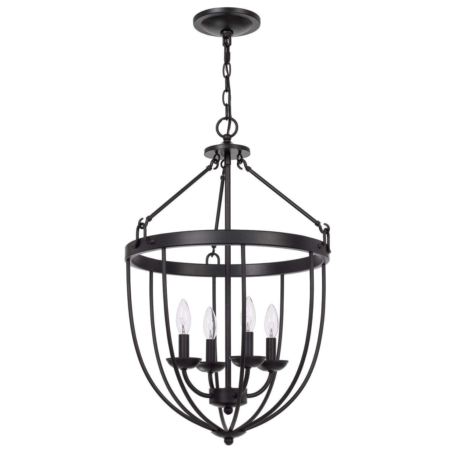 60W X 4  Metal Chandelier by CAL Lighting