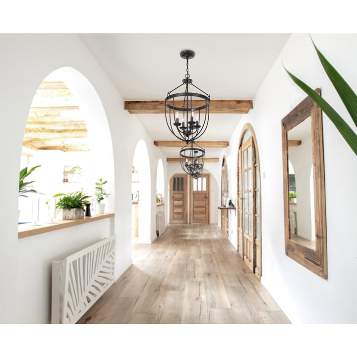 60W X 4  Metal Chandelier
