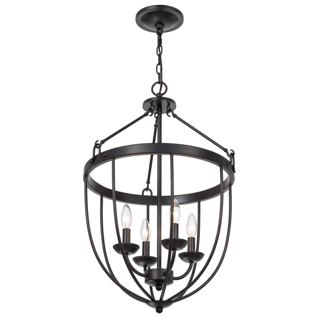 60W X 4  Metal Chandelier