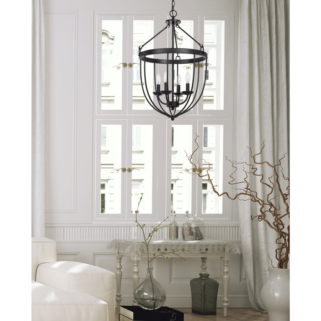 60W X 4  Metal Chandelier