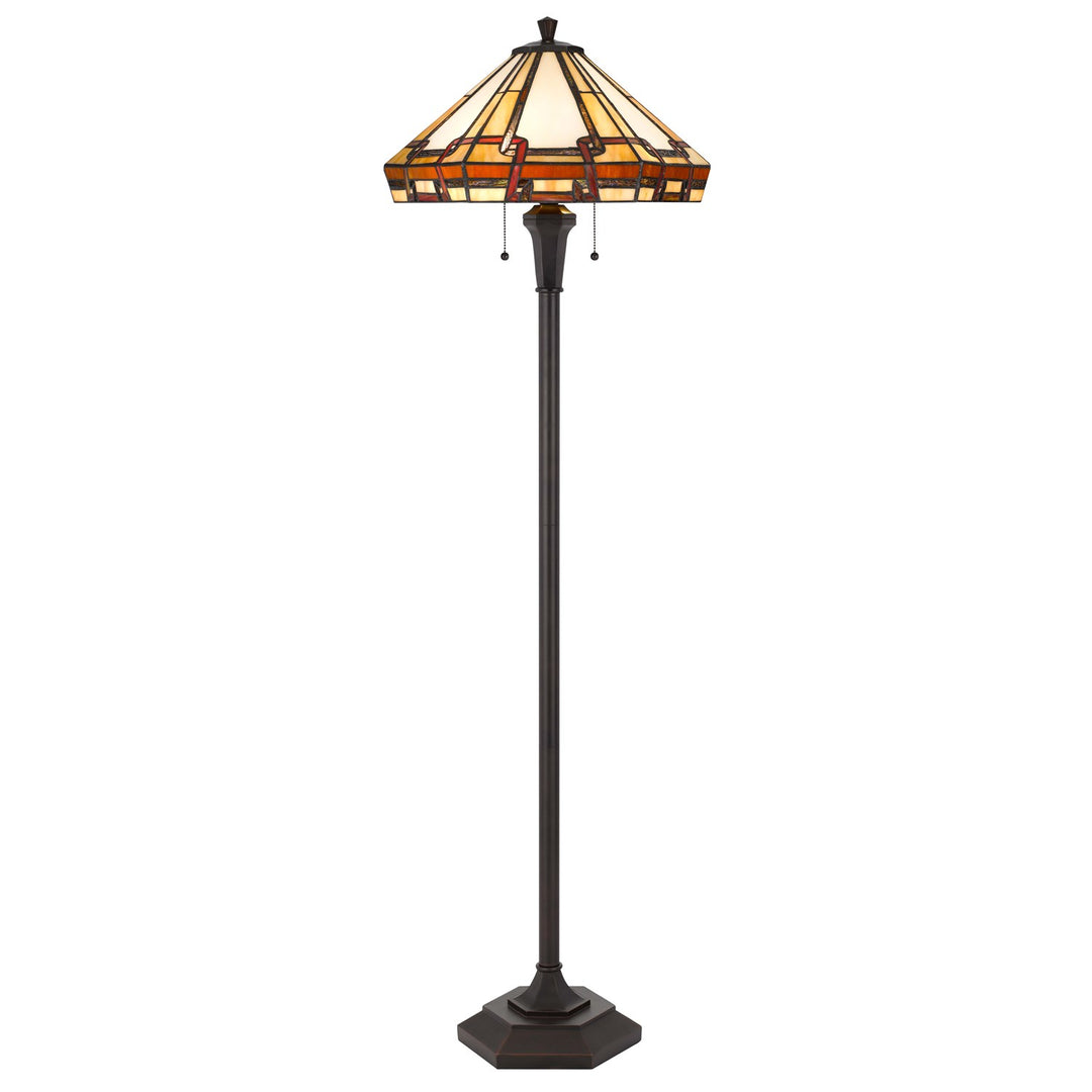 60W X 2  Table Lamp With Pull Chain Switch With Metal And Resin Lamp Body by CAL Lighting