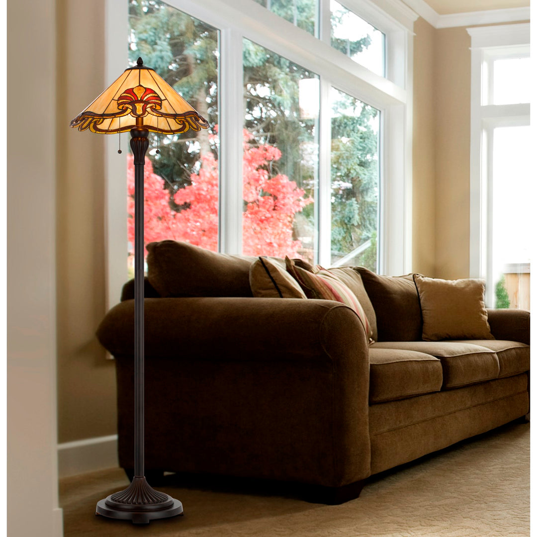 60W X 2  Table Lamp With Pull Chain Switch With Metal And Resin Lamp Body