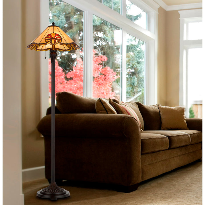 60W X 2  Table Lamp With Pull Chain Switch With Metal And Resin Lamp Body