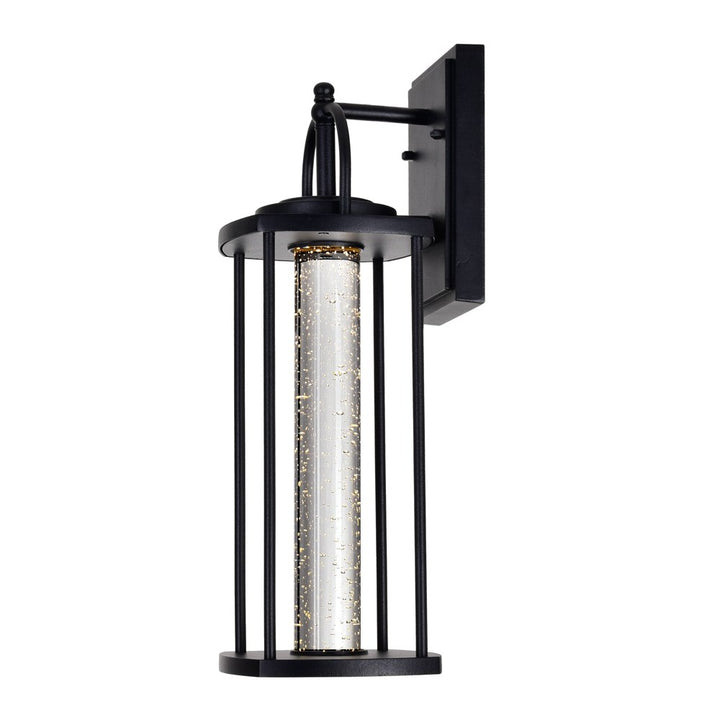 Led Outdoor Black Wall Lantern by CWI Lighting