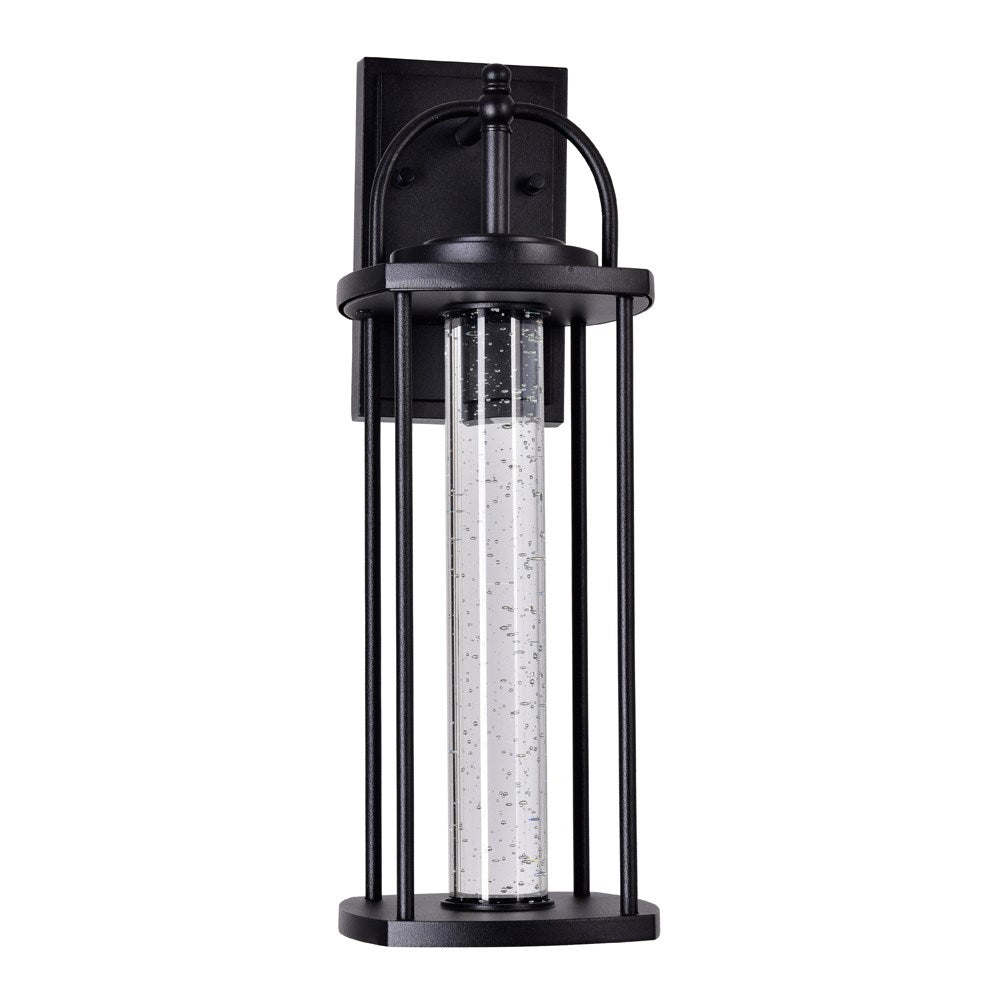 Led Outdoor Black Wall Lantern