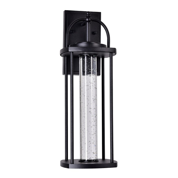 Led Outdoor Black Wall Lantern