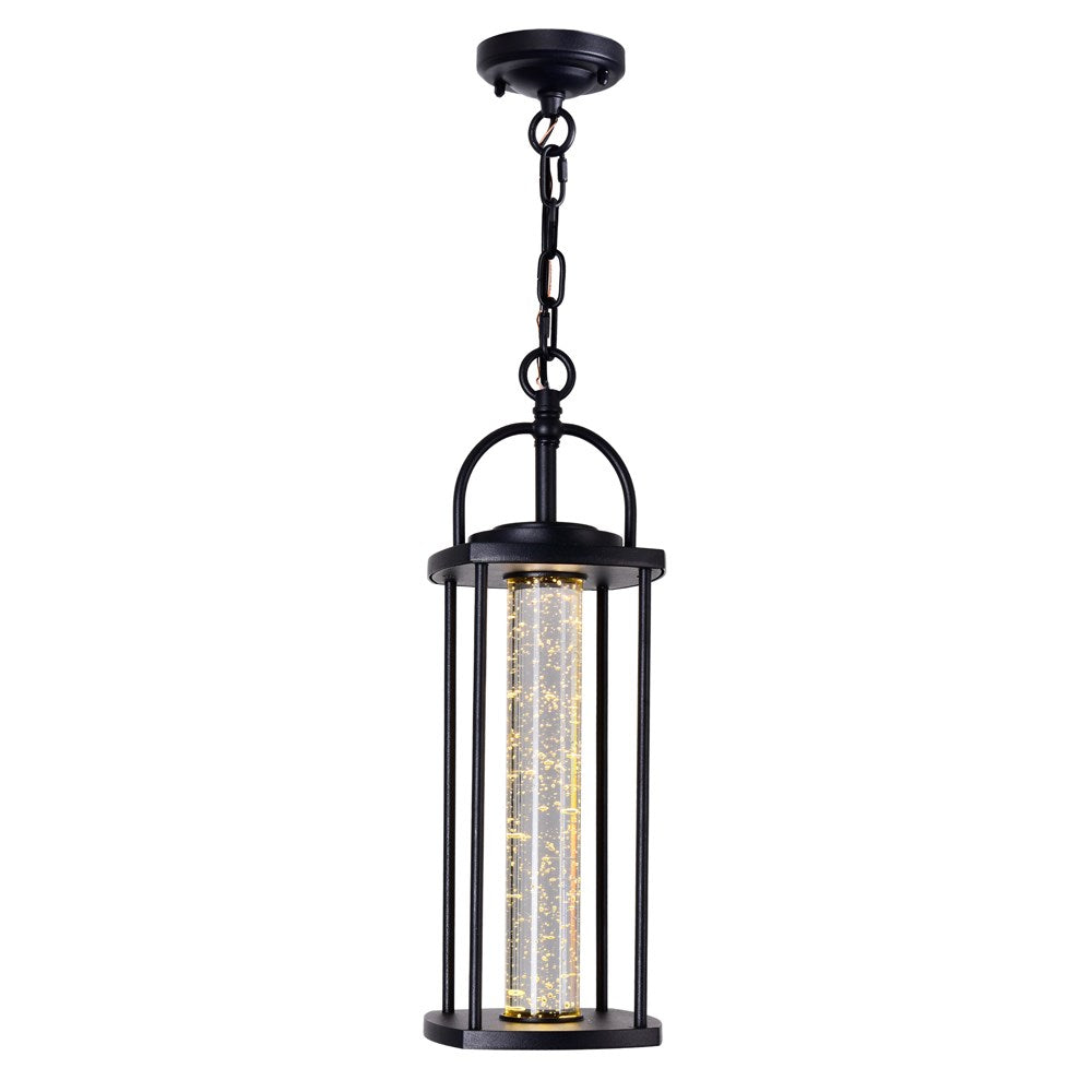 Led Outdoor Black Pendant by CWI Lighting