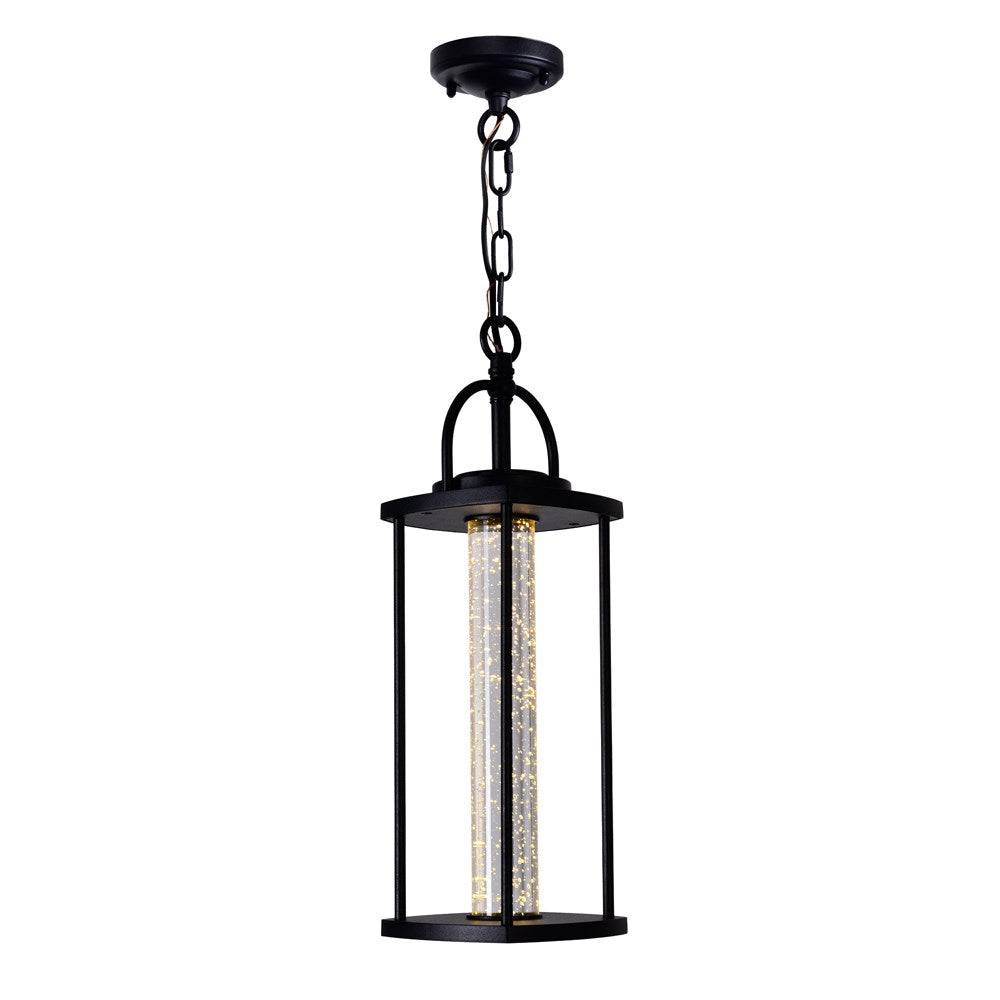 Led Outdoor Black Pendant