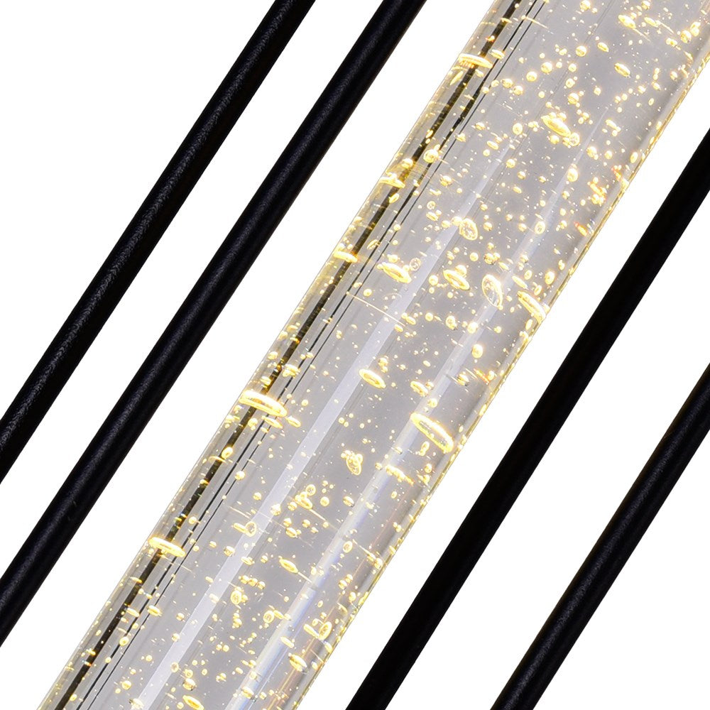 Led Outdoor Black Pendant
