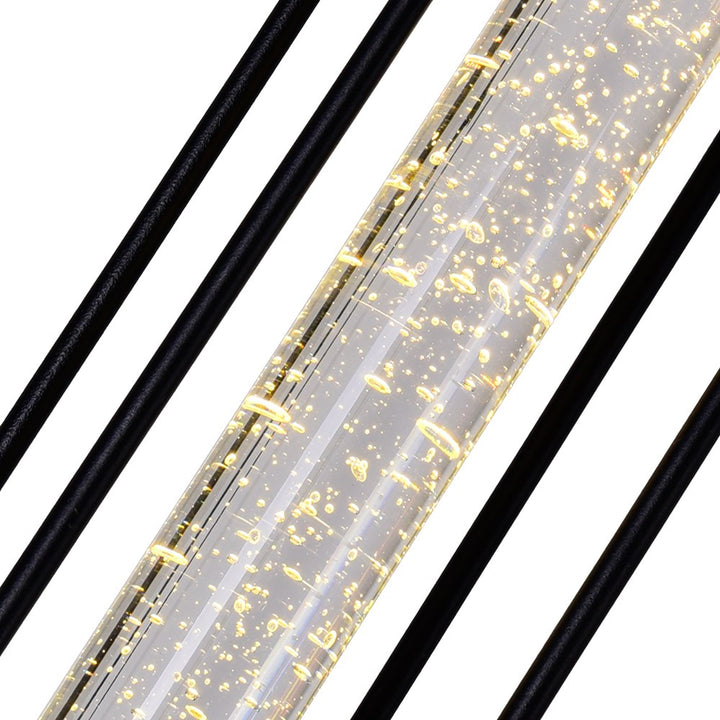 Led Outdoor Black Pendant