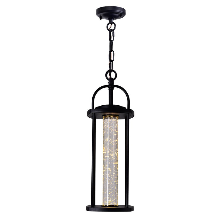 Led Outdoor Black Pendant