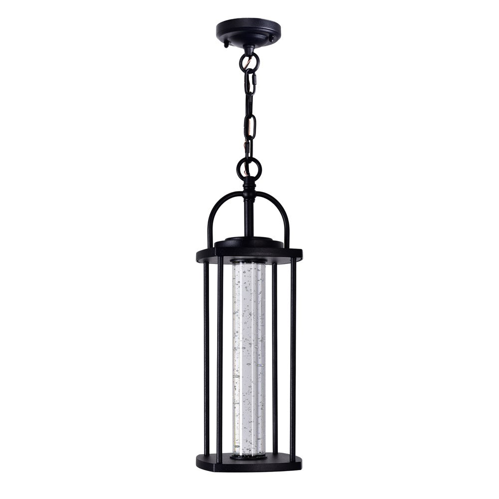 Led Outdoor Black Pendant