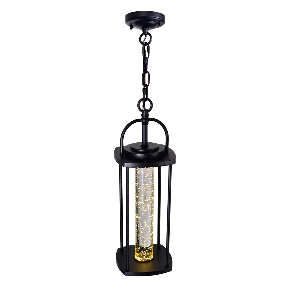 Led Outdoor Black Pendant