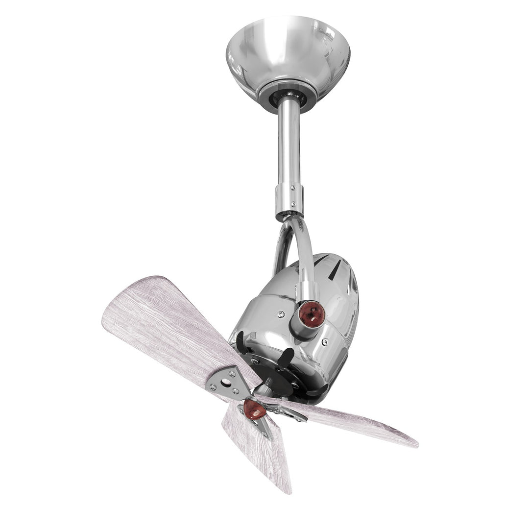 olished Chrome-Barnwood Tone Wood Blades by Matthews Fan Company