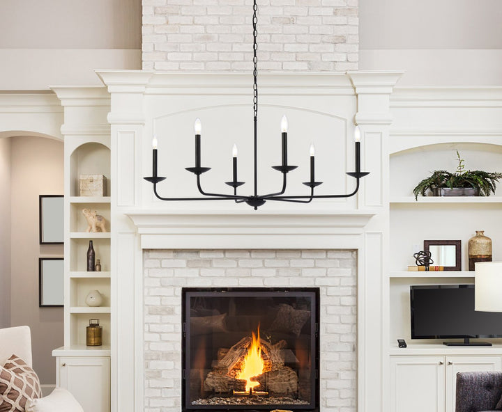 42 Inch Pendant In Black