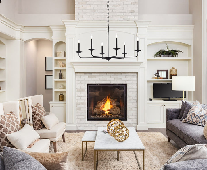 42 Inch Pendant In Black