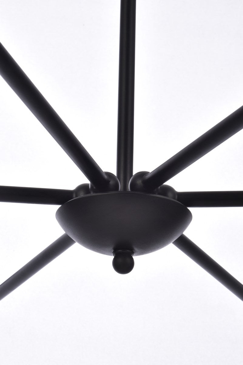 36 Inch Pendant In Black