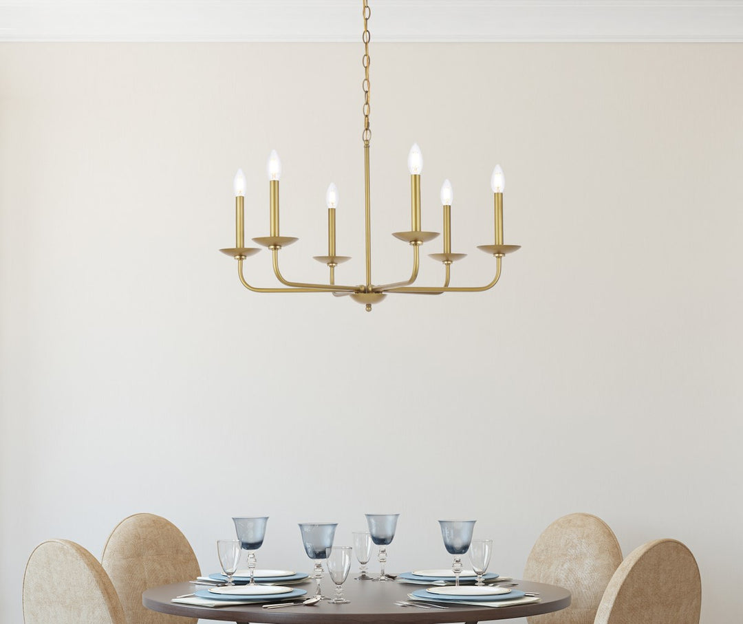 30 Inch Pendant In Brass