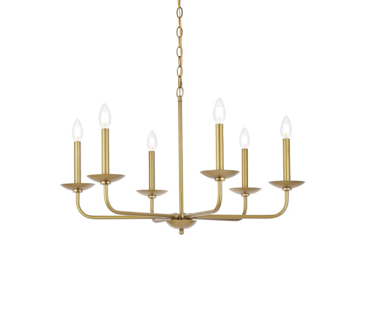 30 Inch Pendant In Brass