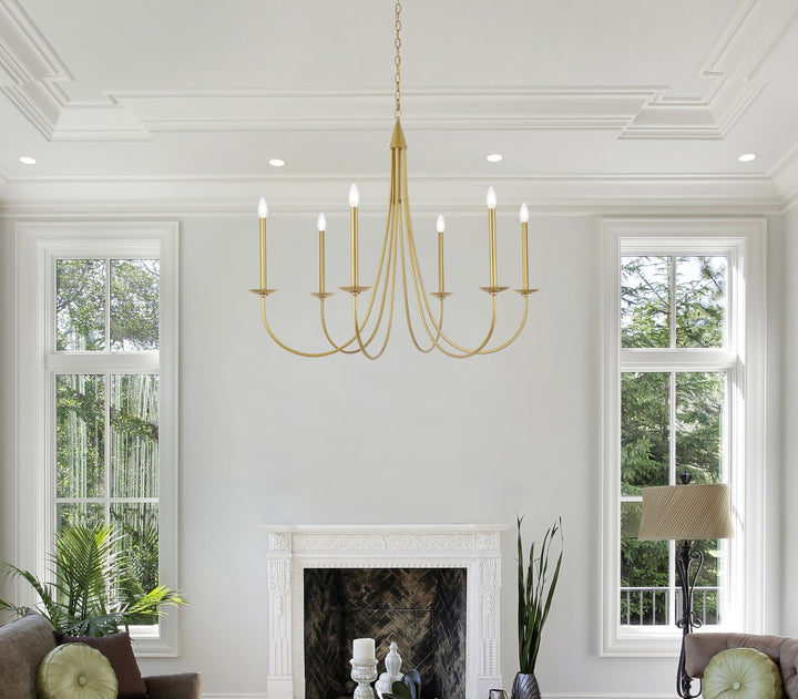 42 Inch Pendant In Brass