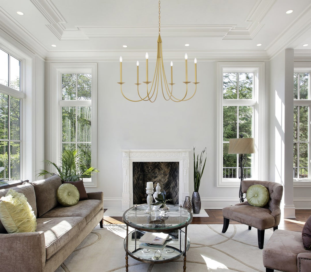 42 Inch Pendant In Brass