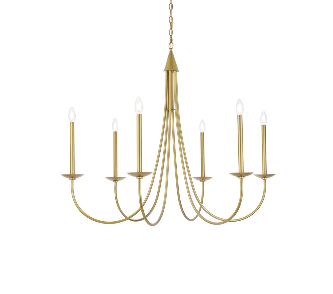42 Inch Pendant In Brass