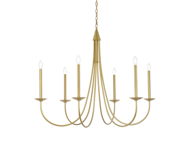 42 Inch Pendant In Brass
