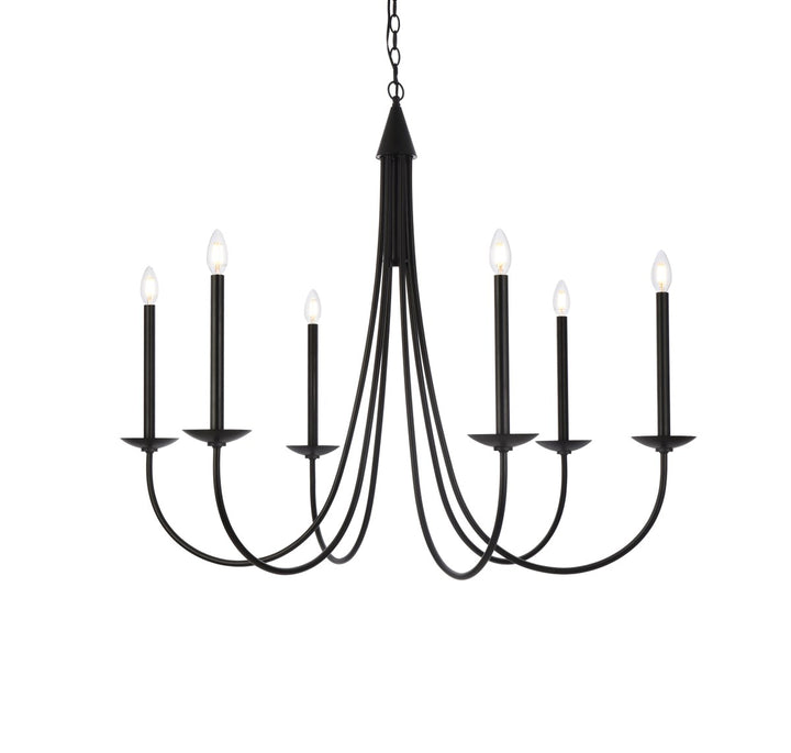 42 Inch Pendant In Black