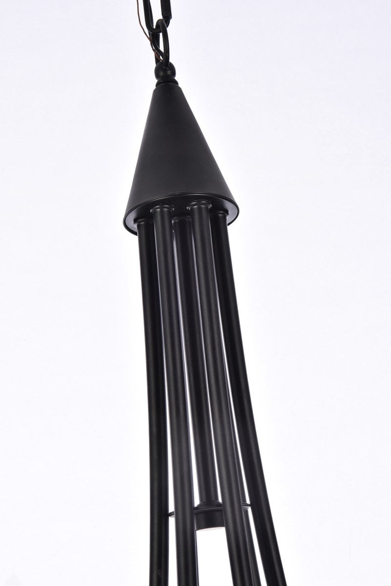 42 Inch Pendant In Black