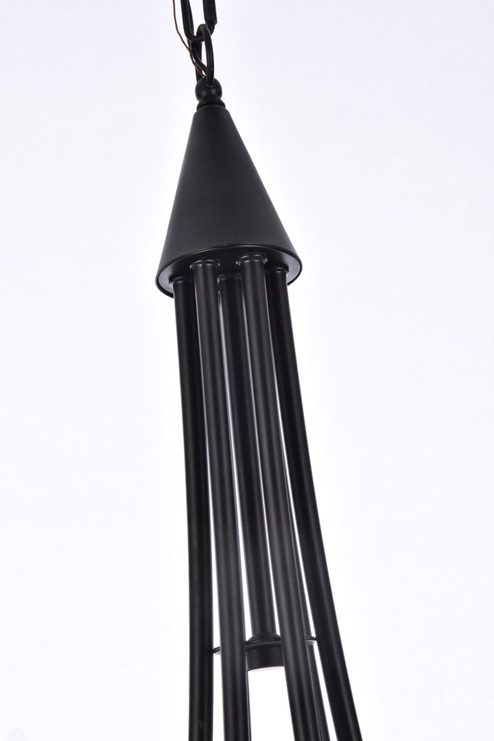 42 Inch Pendant In Black