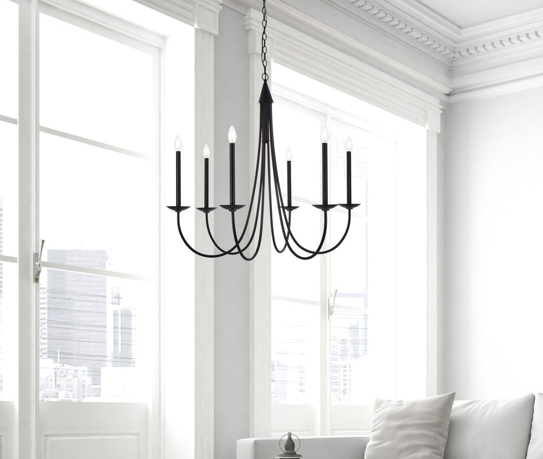 36 Inch Pendant In Black