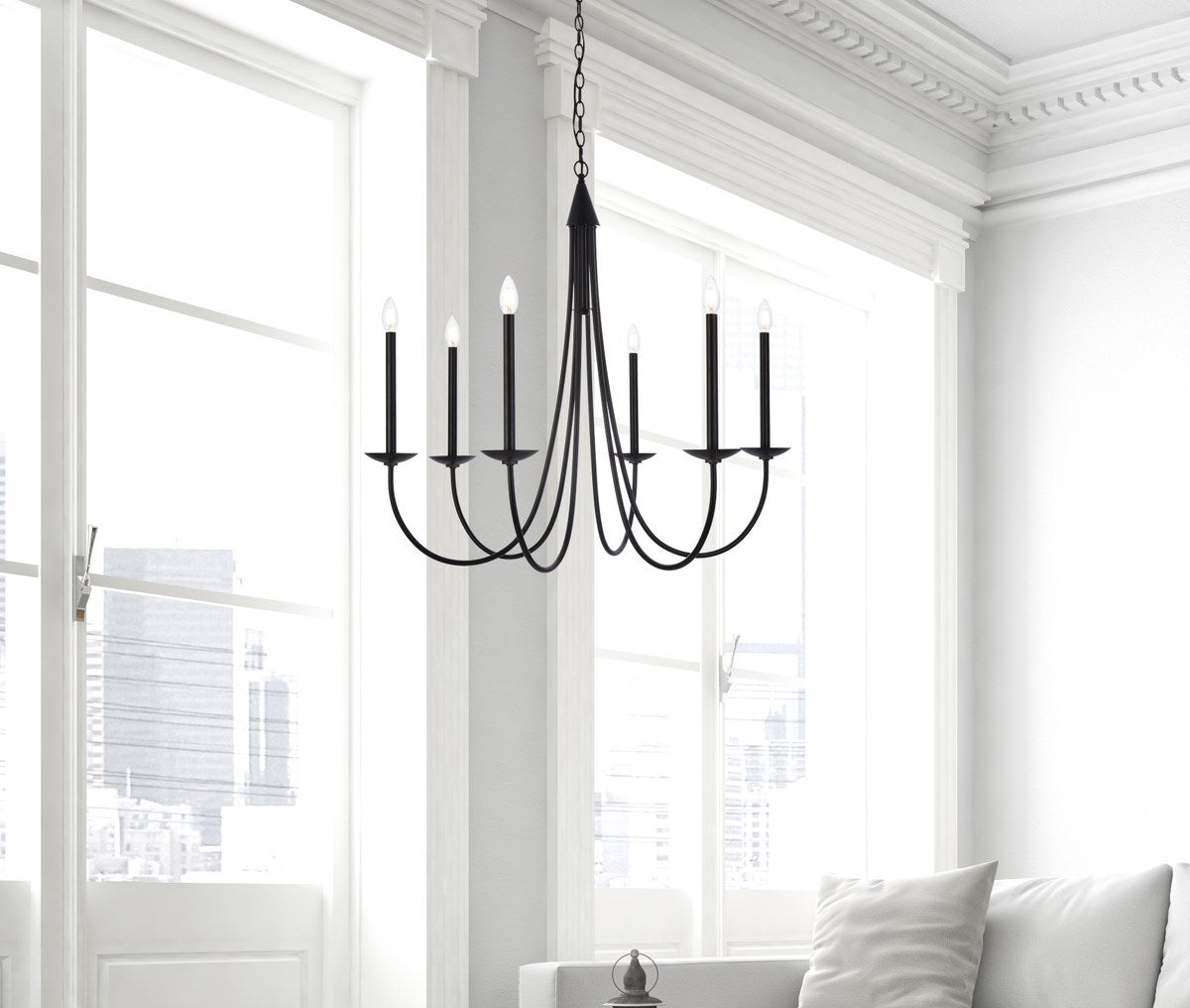 36 Inch Pendant In Black