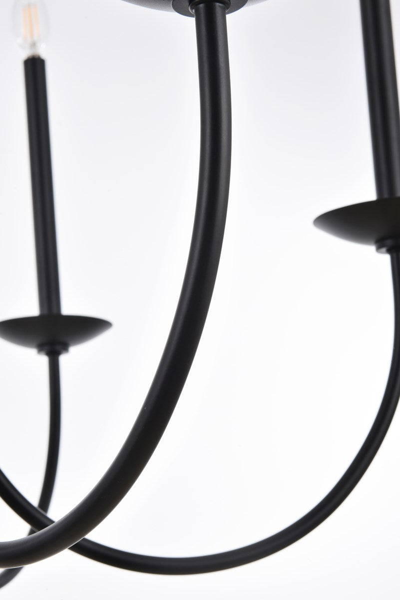 36 Inch Pendant In Black