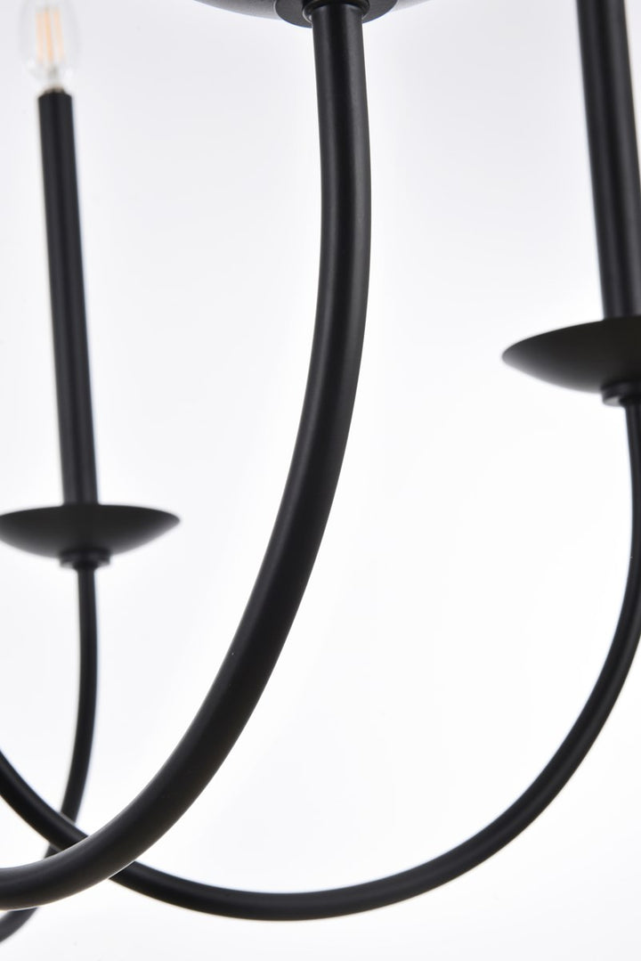 36 Inch Pendant In Black