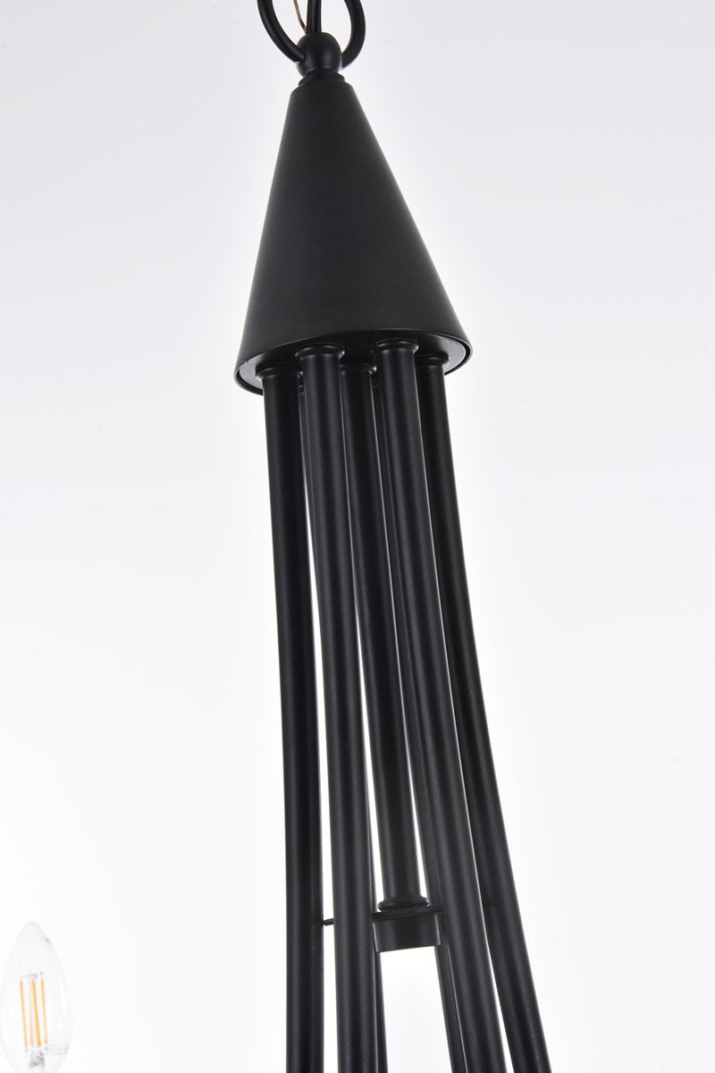 36 Inch Pendant In Black