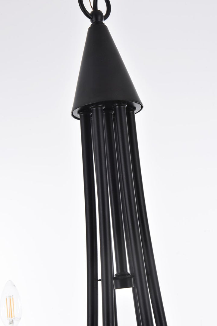36 Inch Pendant In Black