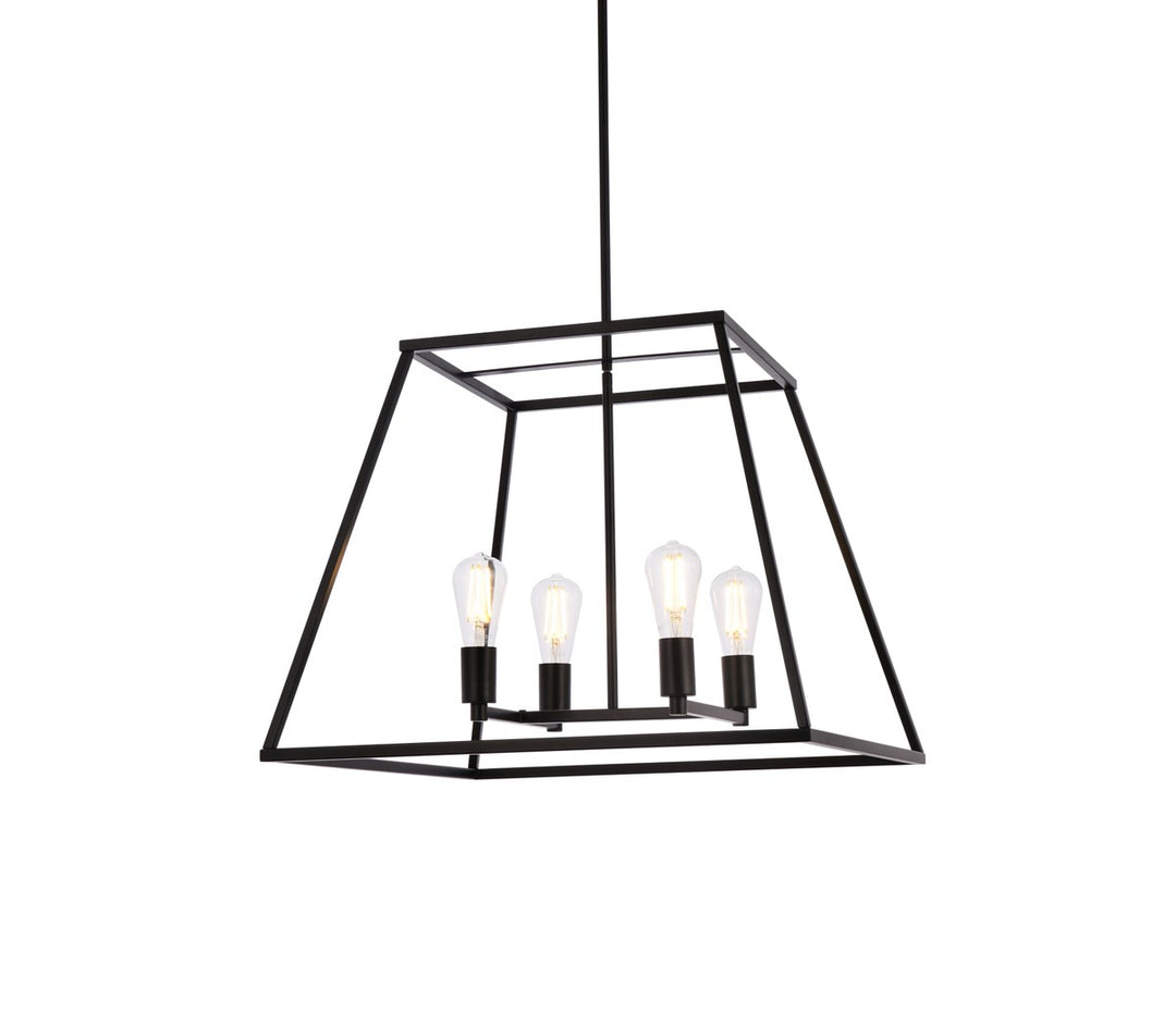 24 Inch Pendant In Black