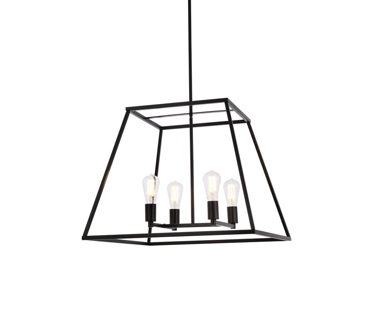 24 Inch Pendant In Black