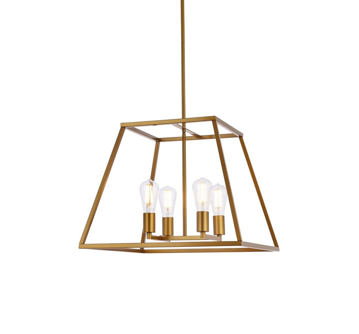 20 Inch Pendant In Brass