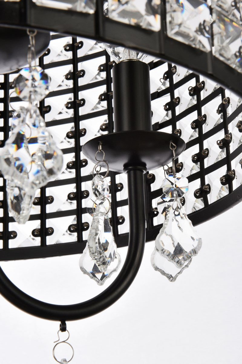 14 Inch Pendant In Black
