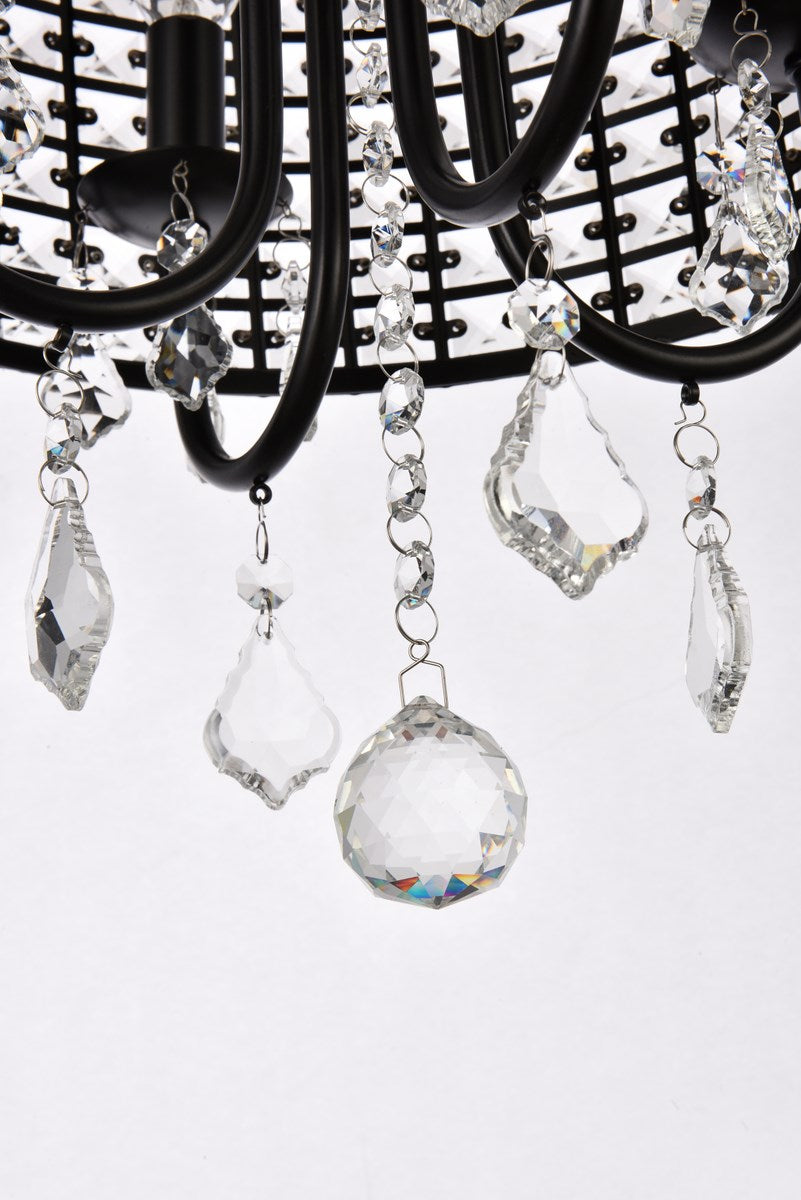 14 Inch Pendant In Black