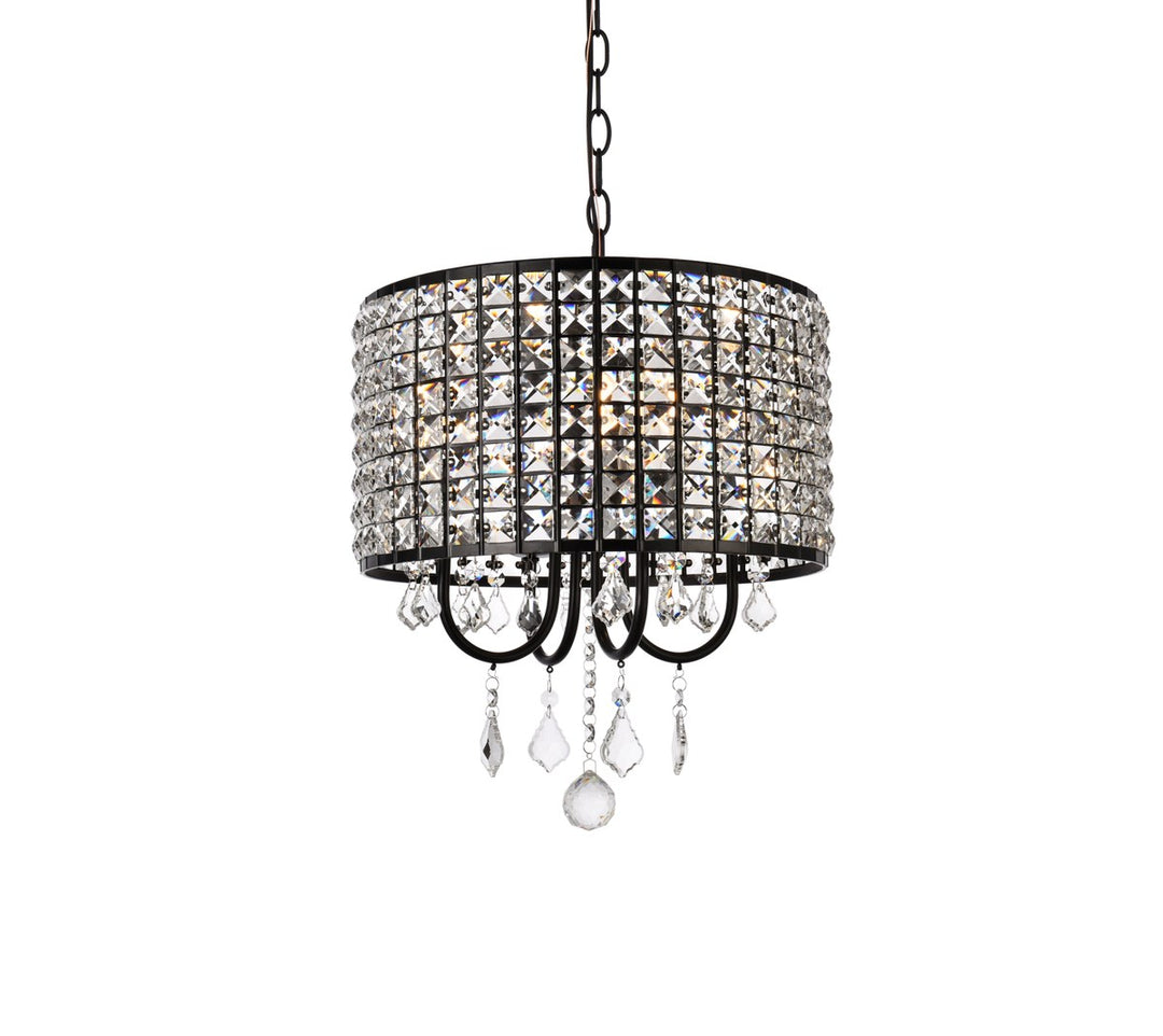14 Inch Pendant In Black