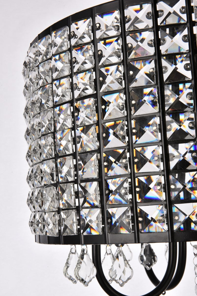 14 Inch Flush Mount In Black