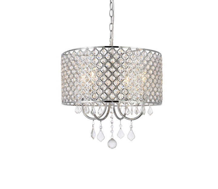 17 Inch Pendant In Chrome