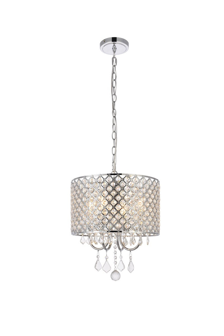 14 Inch Pendant In Chrome by Living District