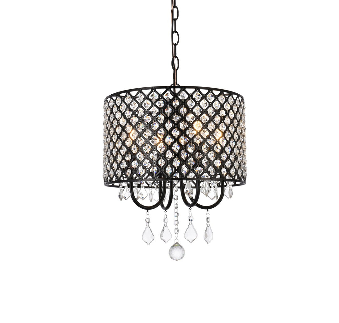 14 Inch Pendant In Black