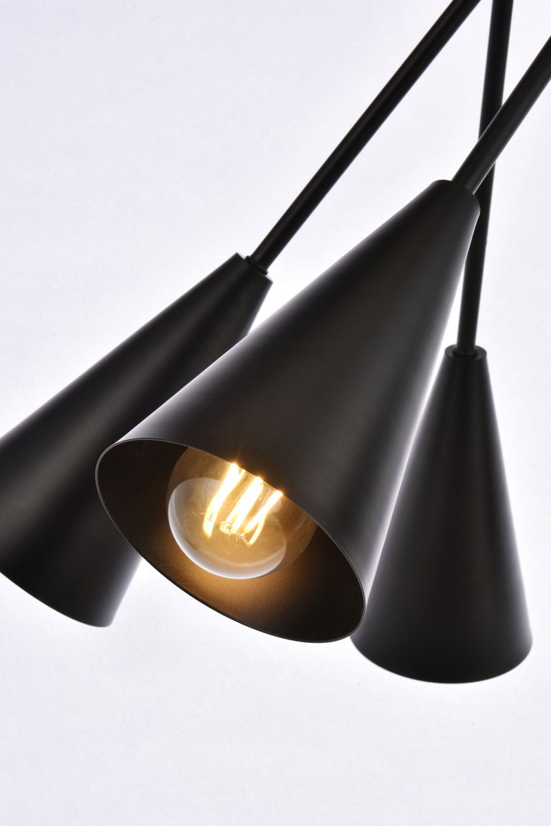 32 Inch Pendant In Black