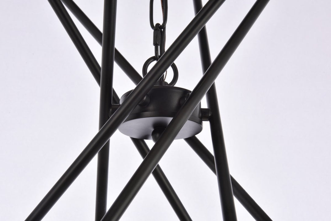 32 Inch Pendant In Black