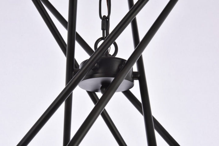 32 Inch Pendant In Black